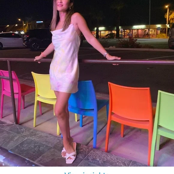sachin and babi light blue dress Short dress from Zara